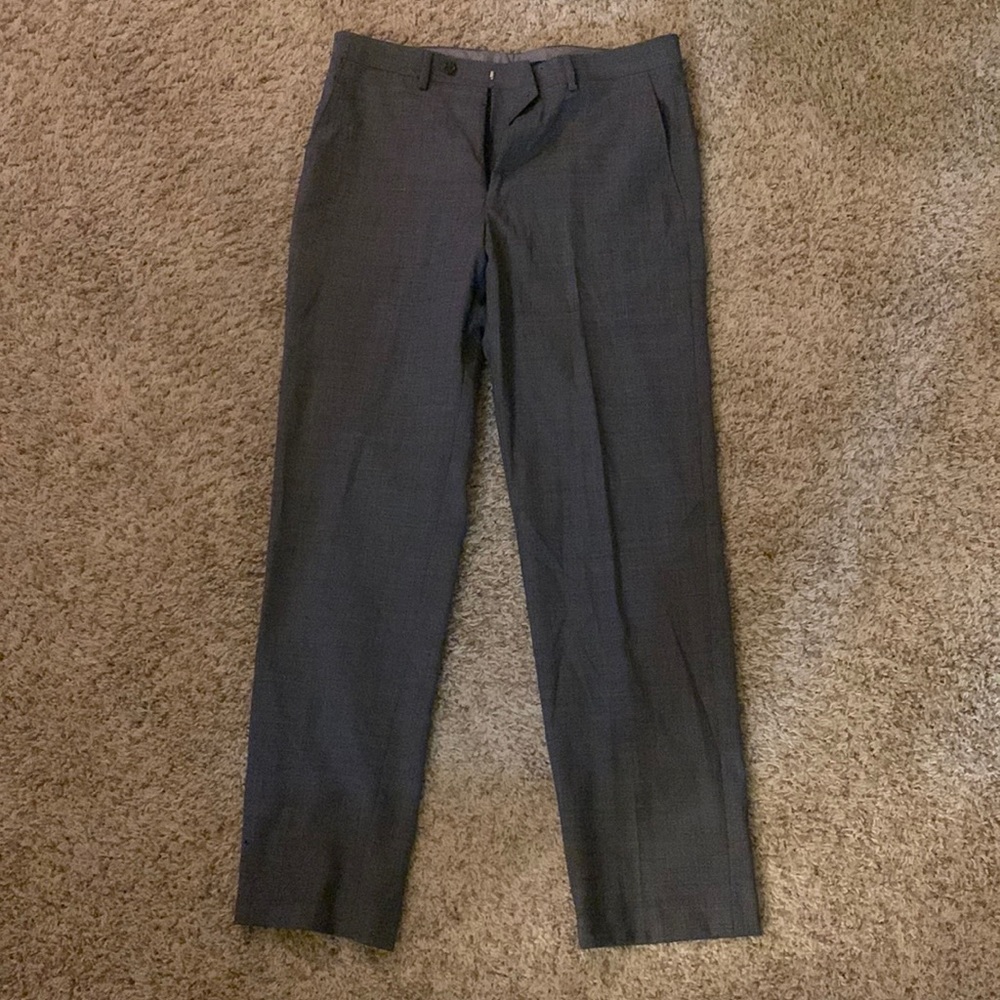 Chaps Men’s Dress Pants Gray 34x32